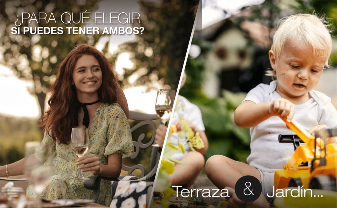 Terraza & Jardín